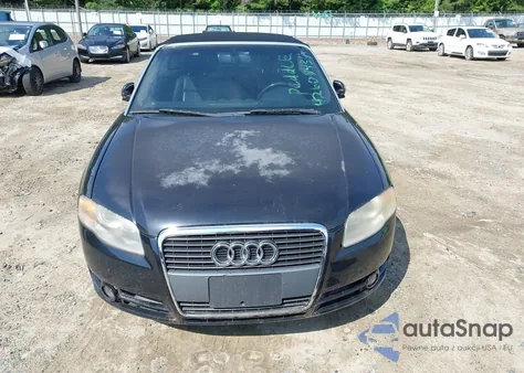 2007 Audi A4 2.0T из США, поврежденный, VIN WAUAF48H17K025845
